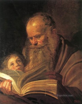 Frans Hals Painting - Retrato de San Mateo Siglo de Oro holandés Frans Hals